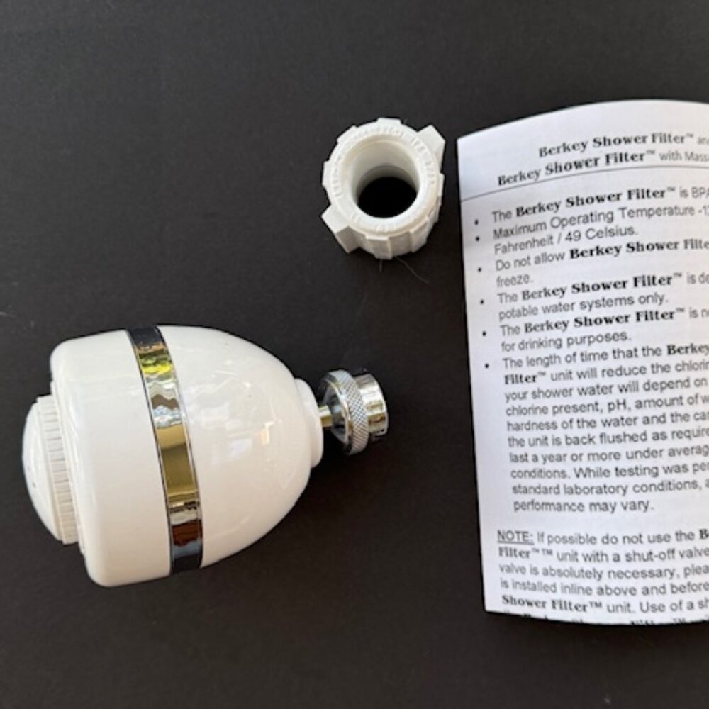 Berkey Massaging Shower Head